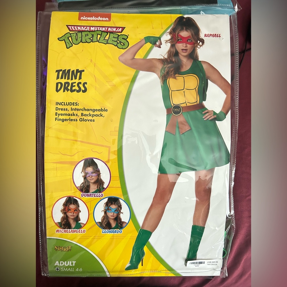Ninja Turtles TMNT Dress Costume